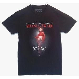 Shania Twain Las Vegas Shirt Black small 2019 Residency